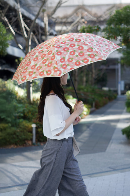 折りたたみ傘 レディース 雨傘 ギフトにも最適な「重陽(ちょうよう)」のデザイン