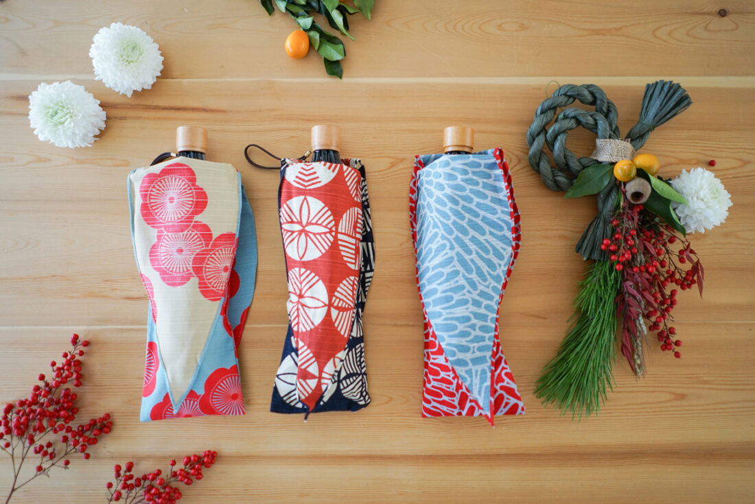 日本の伝統技法を掛け合わせた新年にぴったりの「伊砂文様」 | 傘 